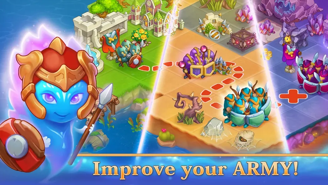 Army Merger: Merge Puzzle Game (Арми Мерджер)  [МОД Mega Pack] Screenshot 1