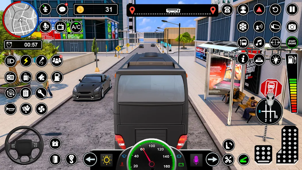 Bus Simulator - Driving Games  [МОД Все открыто] Screenshot 3