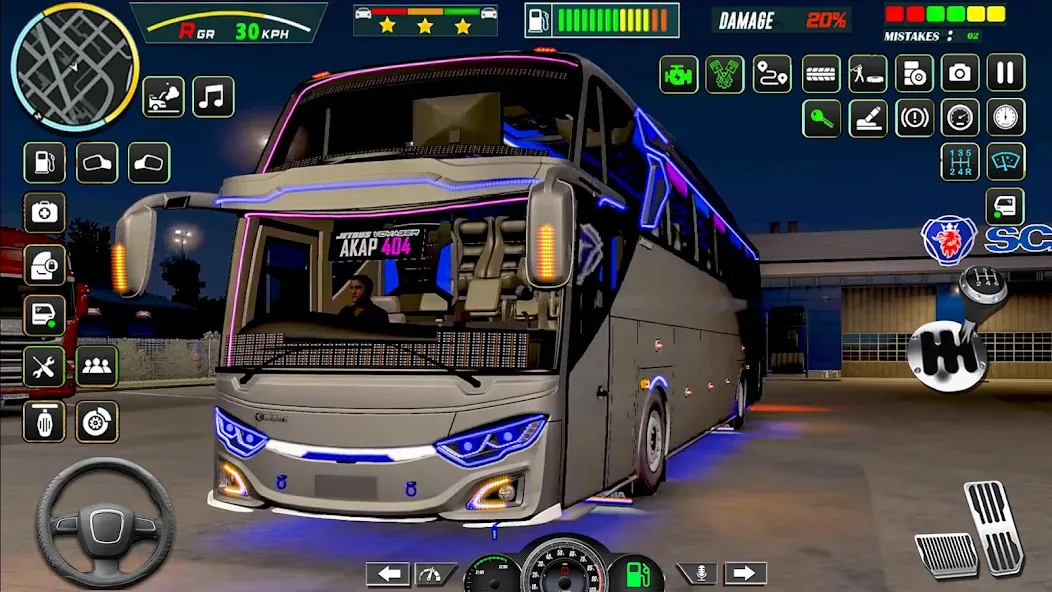 Public Coach Bus Driving Game (Паблик Коуч Бас Драйвинг Гейм)  [МОД Бесконечные монеты] Screenshot 1