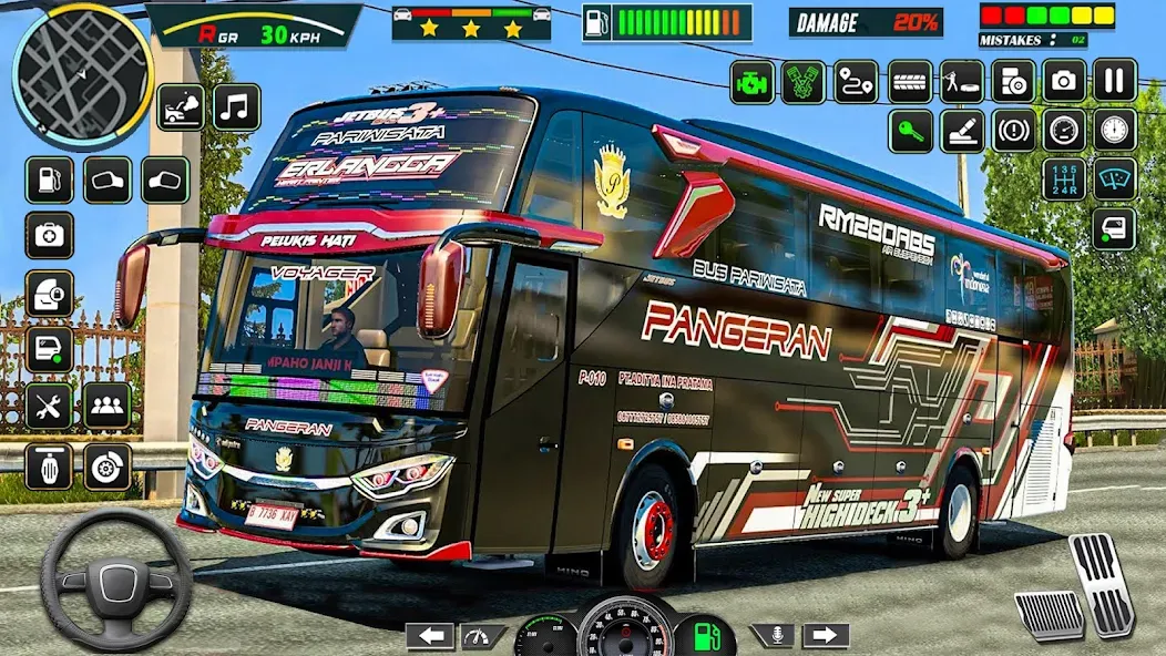 Public Coach Bus Driving Game (Паблик Коуч Бас Драйвинг Гейм)  [МОД Бесконечные монеты] Screenshot 3