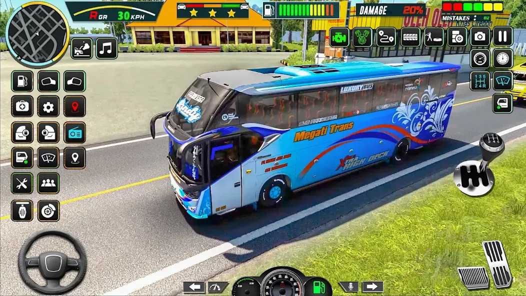 Public Coach Bus Driving Game (Паблик Коуч Бас Драйвинг Гейм)  [МОД Бесконечные монеты] Screenshot 4