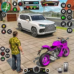 Взлом GT Bike Racing Game Moto Stunt (ДжиТи Байк Рейсинг Гейм Мото Стант)  [МОД Бесконечные монеты] - полная версия apk на Андроид