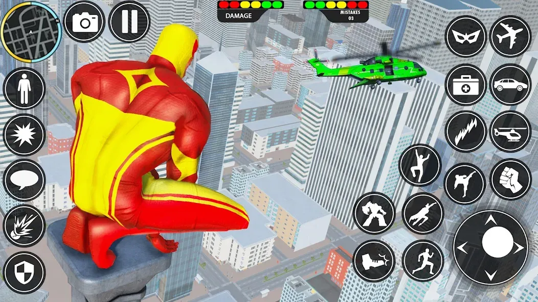 Rope Hero: Speed Hero Games (Роуп Хиро)  [МОД Много монет] Screenshot 5