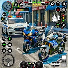 Взломанная NYPD Police Car Parking Game  [МОД Много денег] - стабильная версия apk на Андроид