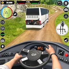 Взломанная Offroad Bus Simulator Bus Game (Оффроуд Автобус Симулятор Игра)  [МОД Unlocked] - стабильная версия apk на Андроид