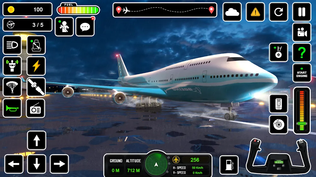 Pilot Simulator: Airplane Game  [МОД Unlimited Money] Screenshot 3