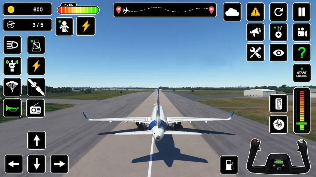 Pilot Simulator: Airplane Game  [МОД Unlimited Money] Screenshot 5