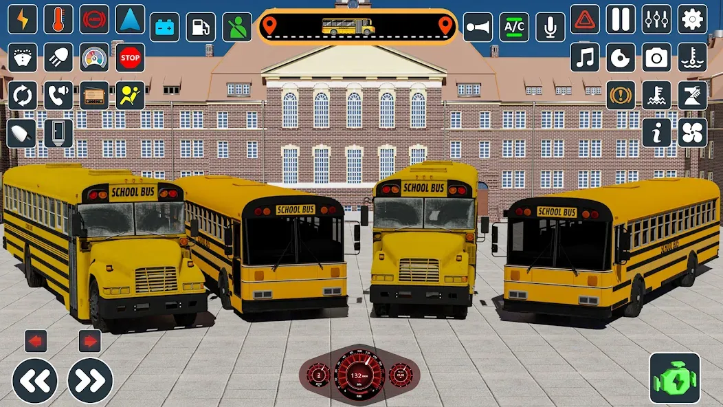 School Bus 3d : City Bus Games (Школьный автобус симулятор игры на автобусе)  [МОД Menu] Screenshot 1