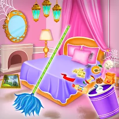 Скачать взлом Princess house cleaning advent  [МОД Unlimited Money] - последняя версия apk на Андроид