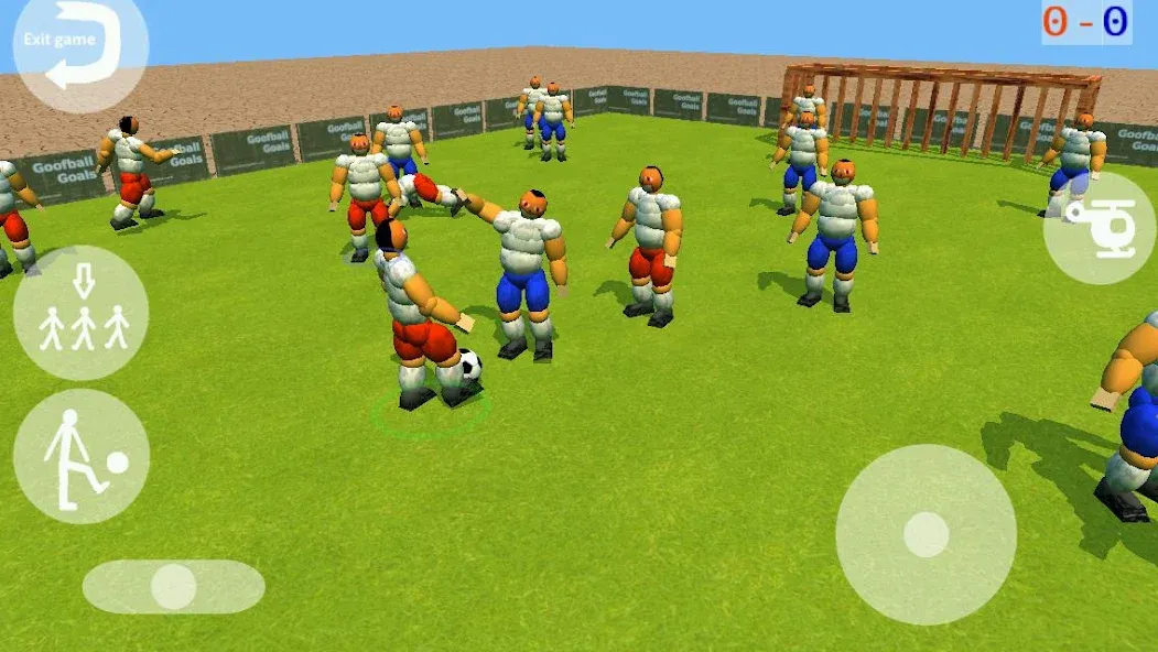 Goofball Goals Soccer Game 3D (Гуфбол Голз Соккер Гейм 3Д)  [МОД Бесконечные монеты] Screenshot 1