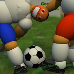 Скачать взломанную Goofball Goals Soccer Game 3D (Гуфбол Голз Соккер Гейм 3Д)  [МОД Бесконечные монеты] - полная версия apk на Андроид