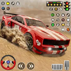 Взломанная Real Rally Drift & Rally Race (Риал Ралли)  [МОД Бесконечные деньги] - стабильная версия apk на Андроид