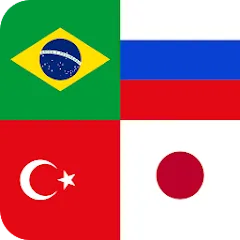 Скачать взлом Flags of World Countries Quiz  [МОД Mega Pack] - последняя версия apk на Андроид