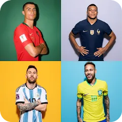 Взлом Guess The Soccer Player Quiz  [МОД Бесконечные монеты] - последняя версия apk на Андроид