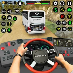 Скачать взлом Bus Simulator 2023 - City Bus  [МОД Mega Pack] - полная версия apk на Андроид