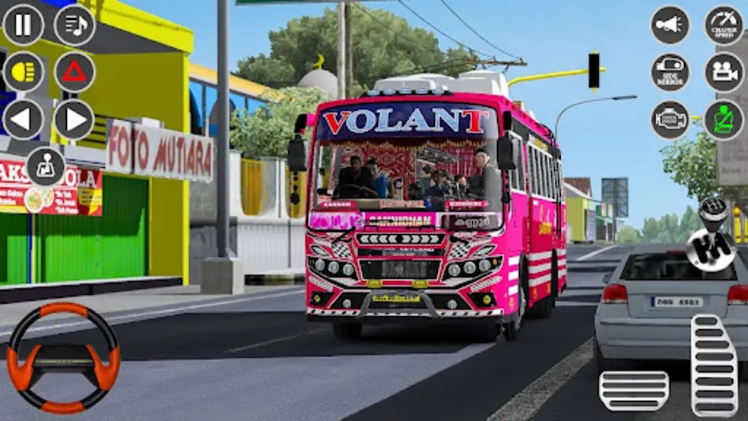 Real Passenger Bus Driving Sim  [МОД Бесконечные монеты] Screenshot 3