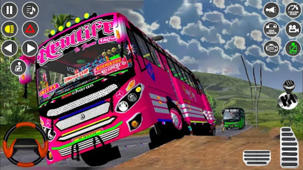 Real Passenger Bus Driving Sim  [МОД Бесконечные монеты] Screenshot 4