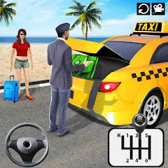 Взлом Taxi Simulator 3d Taxi Driver  [МОД Бесконечные деньги] - полная версия apk на Андроид