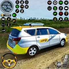 Взломанная City Taxi Games Taxi Simulator (Русские такси игры на автомобилях)  [МОД Unlimited Money] - полная версия apk на Андроид