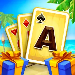 Скачать взломанную Tiki Solitaire TriPeaks (Тики Солитер ТриПикс)  [МОД Unlimited Money] - стабильная версия apk на Андроид