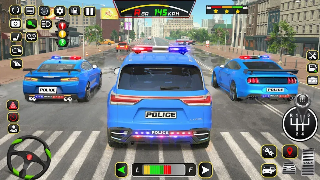 Police Car Driving School Game (Полицейская школа вождения автомобилей)  [МОД Бесконечные монеты] Screenshot 4