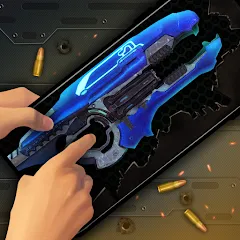 Взломанная Gun Simulator 3D & Time Bomb  [МОД Menu] - последняя версия apk на Андроид