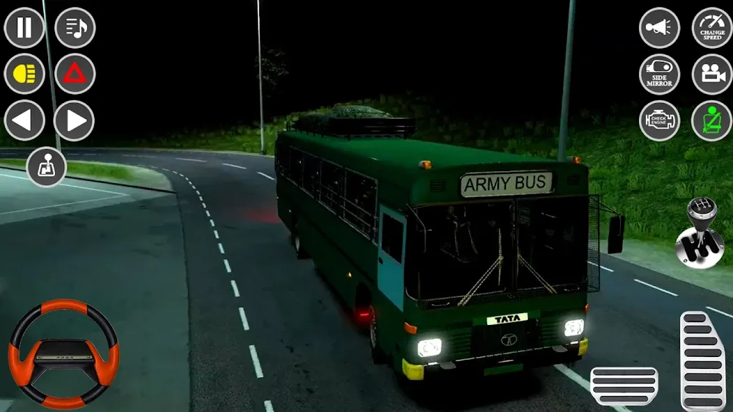 US Military Coach Simulator 3D  [МОД Бесконечные деньги] Screenshot 5