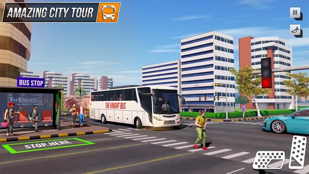 Modern Bus Simulator: Bus Game  [МОД Mega Pack] Screenshot 3