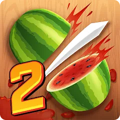 Скачать взломанную Fruit Ninja 2 Fun Action Games (Фрут Ниндзя 2)  [МОД Бесконечные деньги] - последняя версия apk на Андроид