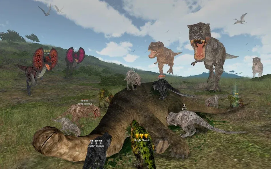 Dinos Online (Динос Онлайн)  [МОД Много денег] Screenshot 2