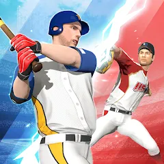 Скачать взломанную Baseball Play: Real-time PVP (Бейсбольная игра)  [МОД Много монет] - полная версия apk на Андроид