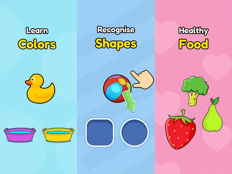 Bebi: Baby Games for 2-4y kids  [МОД Меню] Screenshot 1