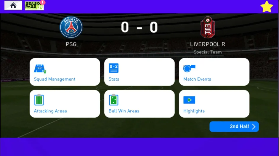 PESfOOTBALL MOBILE 2023 (ПЕСФУТБОЛ МОБИЛЬНАЯ 2023)  [МОД Все открыто] Screenshot 2