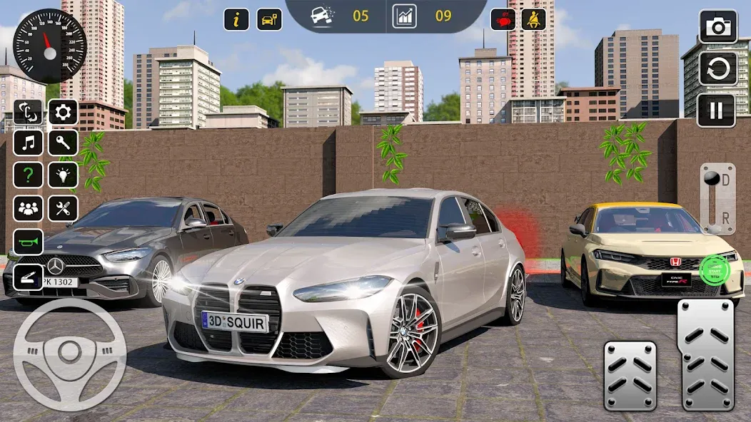 Super Car Parking 3d Games  [МОД Много денег] Screenshot 3