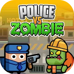 Скачать взломанную Police vs Zombie: Zombie City (Полиция против зомби)  [МОД Unlimited Money] - стабильная версия apk на Андроид