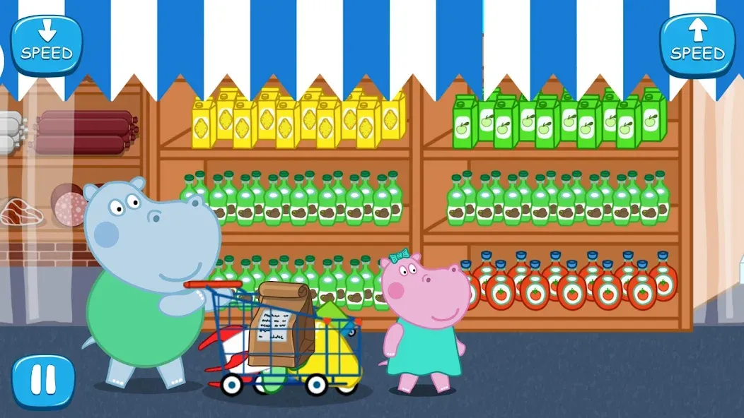 Kids Supermarket: Shopping  [МОД Mega Pack] Screenshot 5