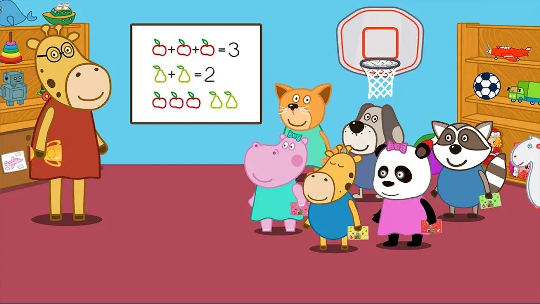 Kindergarten: Learn and play  [МОД Все открыто] Screenshot 1