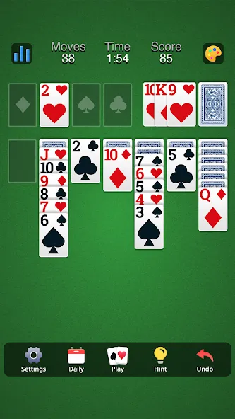 Classic Solitaire - Klondike (Солитер Клондайк Классик)  [МОД Много монет] Screenshot 2