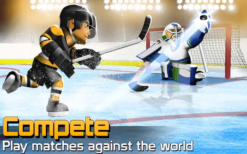 BIG WIN Hockey (БИГ ВИН Хоккей)  [МОД Много монет] Screenshot 4