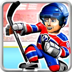 Скачать взлом BIG WIN Hockey (БИГ ВИН Хоккей)  [МОД Много монет] - стабильная версия apk на Андроид