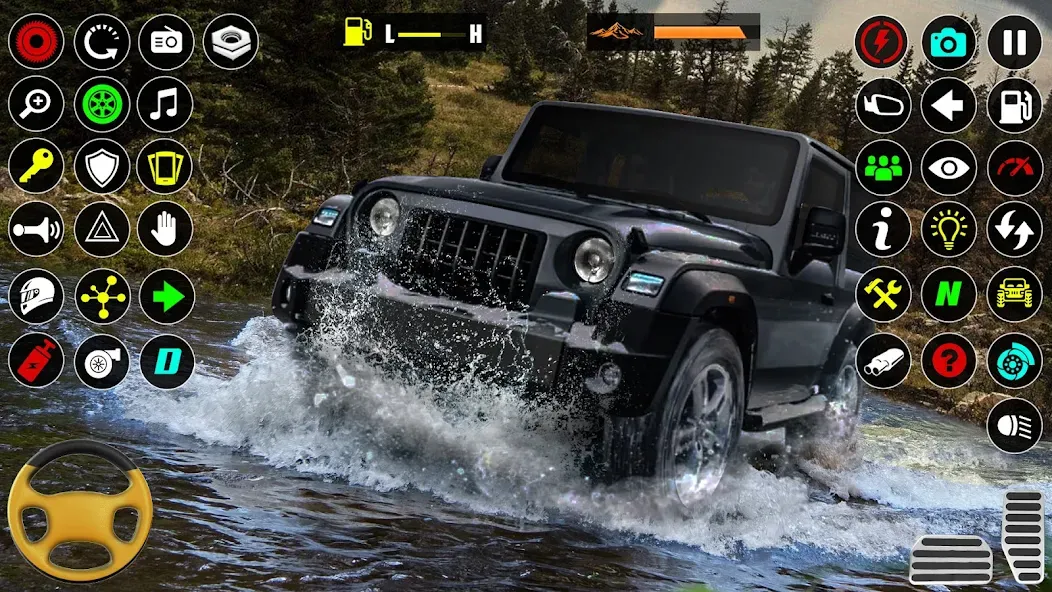 Offroad SUV: 4x4 Driving Game. (Оффроуд внедорожник)  [МОД Mega Pack] Screenshot 1