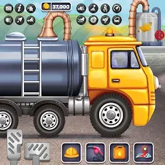 Скачать взлом Oil Tanker Truck Games  [МОД Бесконечные монеты] - полная версия apk на Андроид