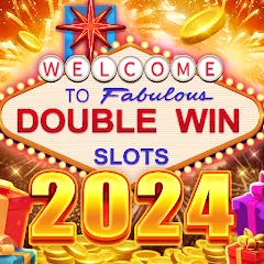 Взлом Double Win Slots- Vegas Casino (Дабл Вин Слотс)  [МОД Много монет] - полная версия apk на Андроид