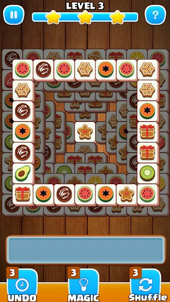 Tile Match Sweet -Triple Match  [МОД Много монет] Screenshot 3