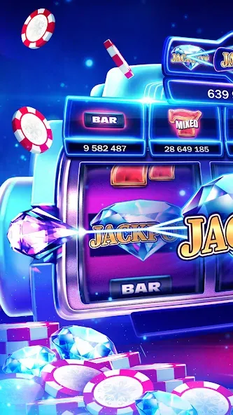 Huuuge Casino Slots Vegas 777 (Хьюдж Казино Слотс Вегас 777)  [МОД Бесконечные монеты] Screenshot 1