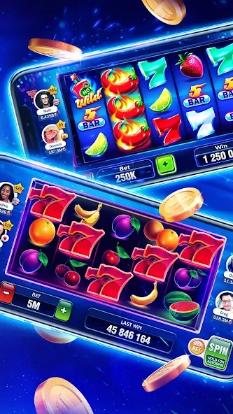 Huuuge Casino Slots Vegas 777 (Хьюдж Казино Слотс Вегас 777)  [МОД Бесконечные монеты] Screenshot 4