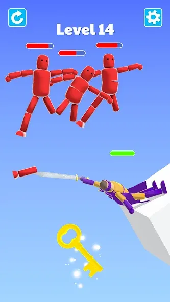 Ragdoll ninja: Imposter hero (Рагдолл Ниндзя)  [МОД Меню] Screenshot 3