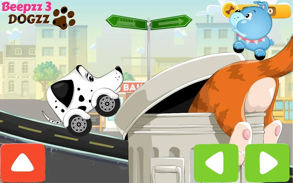 Racing games for kids - Dogs  [МОД Mega Pack] Screenshot 3