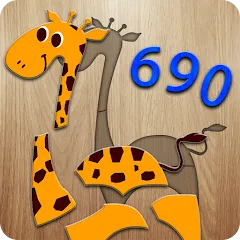 Взлом 690 Puzzles for preschool kids  [МОД Бесконечные монеты] - полная версия apk на Андроид