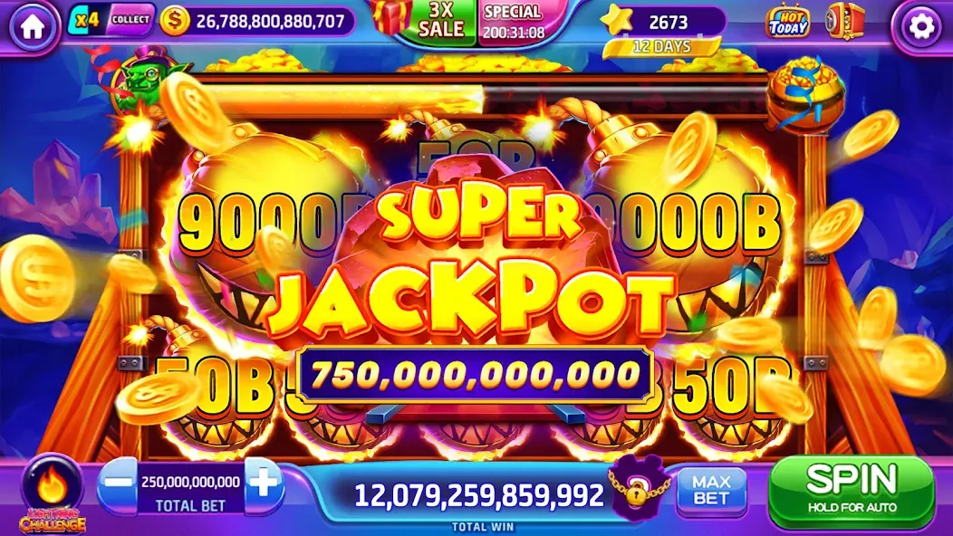 Lava Slots - Casino Games (Лава Слотс)  [МОД Много денег] Screenshot 4